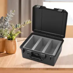 Graded Card Storage Box Protector Carrying Case Easy to Carry Card Organizer - Image 3