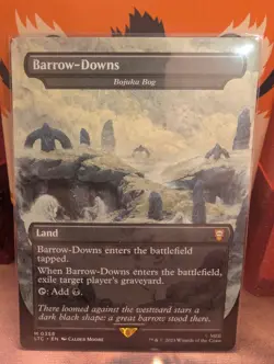 Barrow-Downs Bojuka Bog MTG Lord of the Rings Non-Foil Card - Image 1