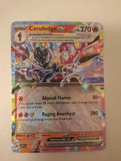 Pokemon Card Ceruledge EX #036/191 Double Rare Surging Sparks M/NM - Image 1