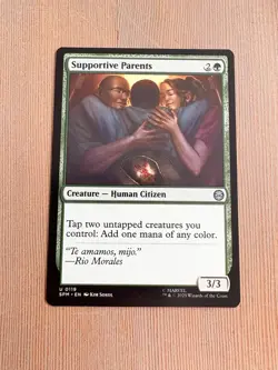 Supportive Parents - 119 - MTG: Spider-Man: Eternal-Legal - Uncommon - Regular - Image 1