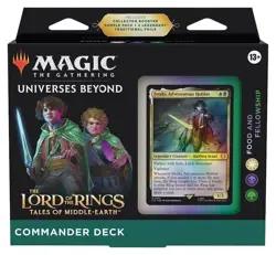 Magic the Gathering Lord of the Rings Food and Fellowship Commander Deck NEW MTG 195166205052 - Image 1