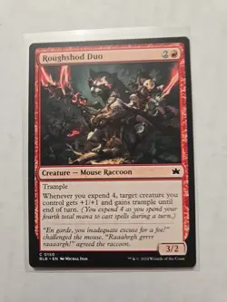 Roughshod Duo - Bloomburrow - LP - MTG Magic - Common - Creature - Image 1
