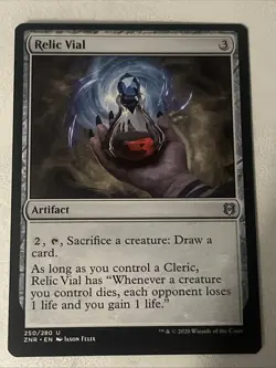 Relic Vial (U) MTG Zendikar Rising ZNR - Image 1