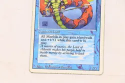 MTG 3rd Edition Revised Lord of Atlantis Rare Magic the Gathering MP HP - Image 3