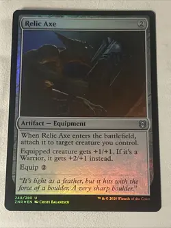 Relic Axe (U) MTG Zendikar Rising ZNR - Image 1