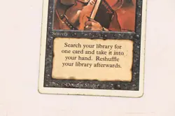 DEMONIC TUTOR Revised Edition Magic The Gathering 1994 MTG MP Condition - Image 3