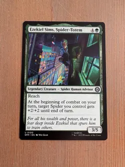 Ezekiel Sims, Spider-Totem - 100 - MTG: Marvel’s Spider-Man - Uncommon - Regular - Image 1