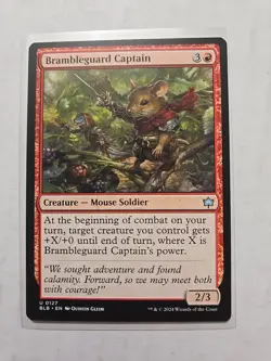 Brambleguard Captain - Bloomburrow - LP - MTG Magic - Uncommon - Creature - Image 1