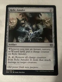 Relic Amulet (U) MTG Zendikar Rising ZNR - Image 1