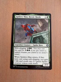 Spiders-Man, Heroic Horde - 117 - MTG: Marvel’s Spider-Man - Uncommon - Regular - Image 1