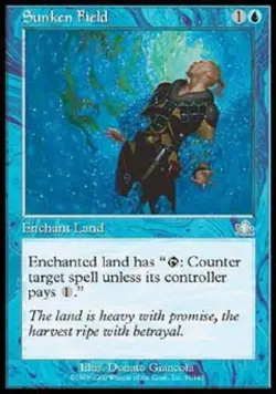 Sunken Field - Light Play MTG Prophecy - Image 1