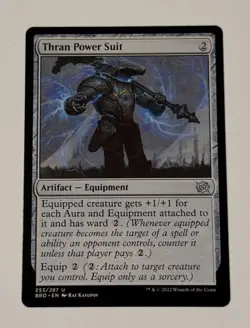 MTG Thran Power Suit - The Brothers' War LP - Image 1
