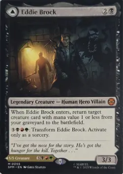 NM/M - Eddie Brock Venom, Lethal Protector (0224) MTG Spider-Man - Image 2