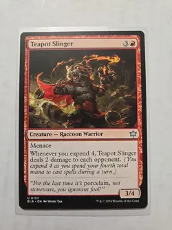 Teapot Slinger - Bloomburrow - LP - MTG Magic - Uncommon - Creature - Image 1
