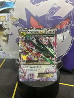 Pokemon TCG M Rayquaza EX 76/108 Celebrations Classic Collection Holo - Image 1