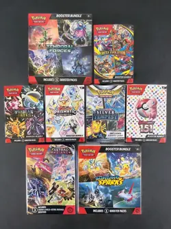 Pokemon Booster Bundle Sealed Lot of 8 MEGA EVO, 151, Prismatic EVO🔥 - Image 1