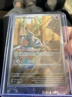 Mimikyu SVP 075 - Factory Sealed Holo Pokemon Black Star Promo Near Mint C18 - Image 1