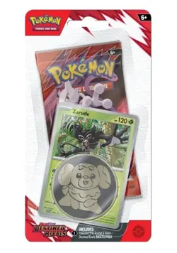 78x Pokemon Scarlet & Violet Destined Rivals Checklane Blister Zarude (78 Count) - Image 1