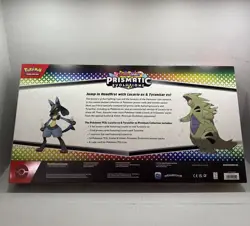 Pokemon Prismatic Evolutions Lucario ex & Tyranitar ex Premium Collection - Image 2