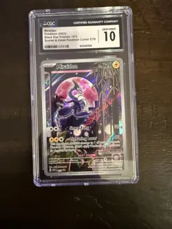 Pokemon Center Koraidon and Pokemon Center Miraidon SVP Black Star Promos CGC 10 - Image 3