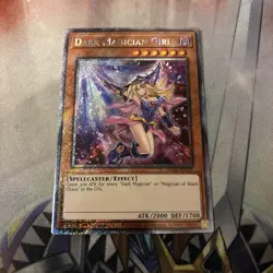 Dark Magician Girl Platinum Secret Rare RA04-EN107 7Th Art Yugioh - Image 1