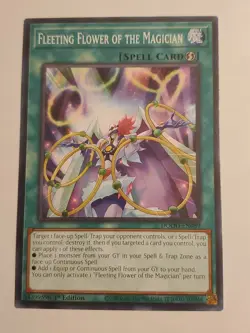 Yugioh! Fleeting Flower of the Magician DOOD-EN089 Common 1st Ed NM - Image 1