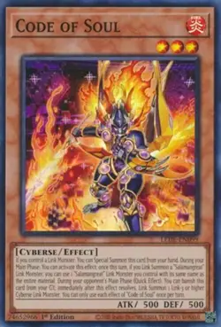 Code of Soul - LEDE-EN099 - Super Rare - 1st Edition Near Mint Yugioh! Card - Image 1