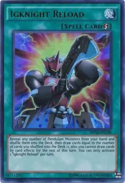 Igknight Reload - MP16-EN148 - Ultra Rare - Unlimited Edition Near Mint Yugioh! - Image 1