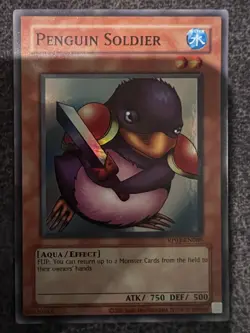 Yugioh Penguin Soldier RP01-EN089 Super Rare Unlimited Edition NM - Image 1