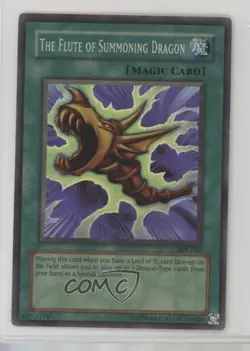 The Flute of Summoning Dragon Unlimited YuGiOh Starter Deck Kaiba #SDK-042 2002 - Image 1