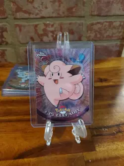 Pokemon 2000 Topps Chrome 5 Card Lot Clefairy Venonat Machamp Meowth Jigglypuff - Image 2