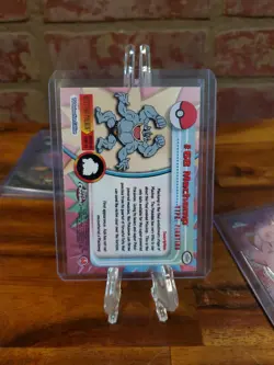 Pokemon 2000 Topps Chrome 5 Card Lot Clefairy Venonat Machamp Meowth Jigglypuff - Image 5