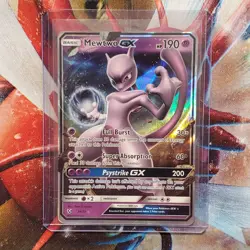 Mewtwo GX - Secret Rare + Full Art + Regular - Pokemon Cards Lot #83 - Image 2