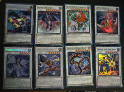 Yugioh Synchro 16 Card Mixed Lot Vintage Modern Ultra Rare Holo Foil Trap - Image 1
