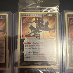 Lot Of 3 Greninja Gold Star SWSH144 Pokemon Celebrations Promo Card Nm - Image 3
