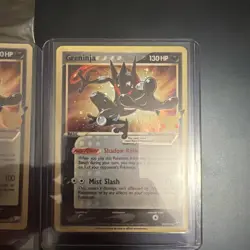 Lot Of 3 Greninja Gold Star SWSH144 Pokemon Celebrations Promo Card Nm - Image 4