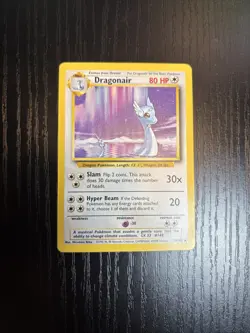 1995 Dragonair Pokemon Card 18/102 Wizards Base Set - Image 2