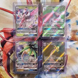 Lurantis GX + Alolan Exeggutor GX - Regulars + Full Arts - Pokemon Cards Lot #81 - Image 1