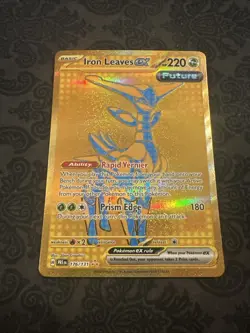 Pokemon Card - Prismatic Evolutions EN - 176/131 - Iron Leaves ex - Hyper Rare - Image 1
