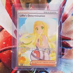 Lillie's Determination 184/132 - SIR - Mega Evolution - Pokemon Card - Lot #120 - Image 1