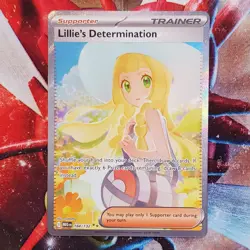 Lillie's Determination 184/132 - SIR - Mega Evolution - Pokemon Card - Lot #120 - Image 3