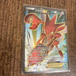 Scizor EX (Full Art) 119/122 Breakpoint Holo Moderately Played Pokemon Card - Image 2