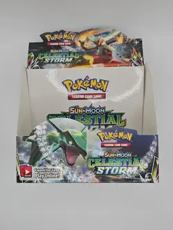 Pokemon TCG Celestrial Storm Booster Box EMPTY NO CARDS - Image 1