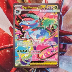 Mega Venusaur ex - 177/132 - SIR - Mega Evolution - Pokemon Card - Lot #119 - Image 3