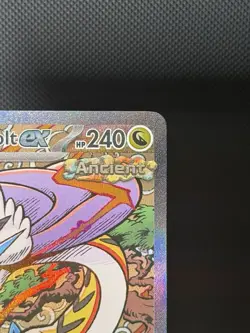 Pokemon TCG Raging Bolt EX Prismatic Evolutions Holo Card 166/131 SIR - Image 3