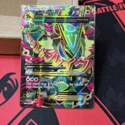 Pokemon M Rayquaza EX Full Art Ultra Rare Card 105/108 XY Roaring Skies Ultra - Image 1