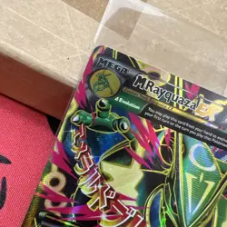 Pokemon M Rayquaza EX Full Art Ultra Rare Card 105/108 XY Roaring Skies Ultra - Image 2