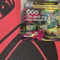 Pokemon M Rayquaza EX Full Art Ultra Rare Card 105/108 XY Roaring Skies Ultra - Image 5