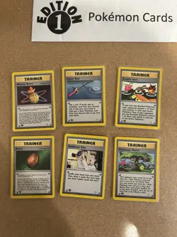 Neo Genesis Trainers 1st Edition Pokemon Card Lot Vintage WOTC - Image 1