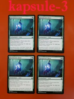 4x Karametra's Favor | Battlebond | MTG Magic Cards - Image 1